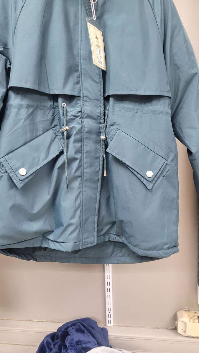 Semi Long Green Jacket