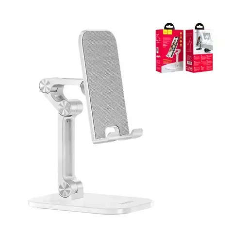 Tabletop Mobile Phone / Tablet, Laptop Stand (White)