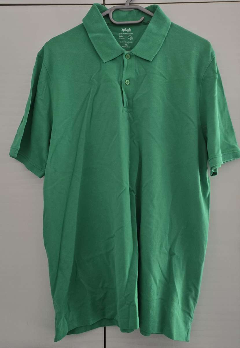Splash DUBAI Mens Green Polo / Golfer - Size XL