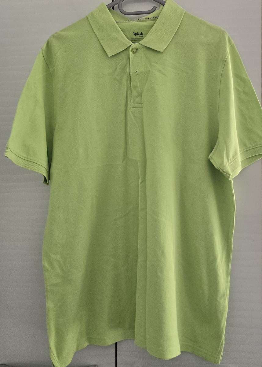 Splash DUBAI Mens Mint Polo / Golfer - Size XL