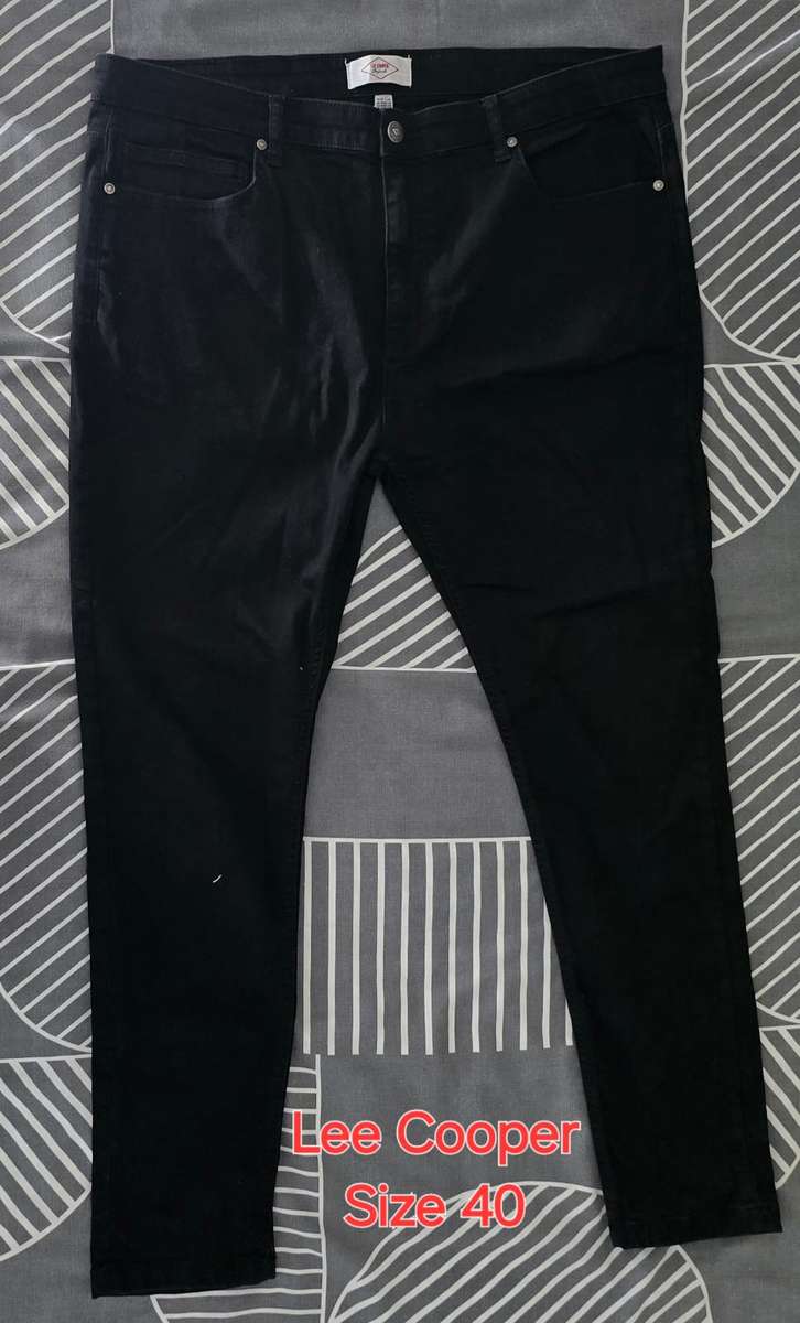 Lee Cooper Rich Black Skinny Jeans ***Bought in Dubai*** Size 40 Skinny Fit
