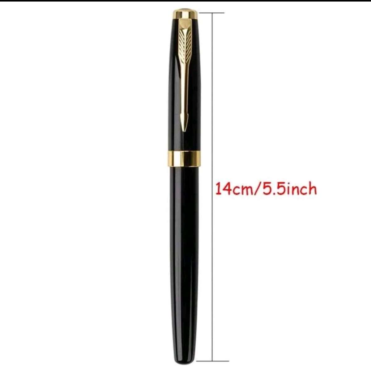 Vintage Black & Gold Fountain Pen