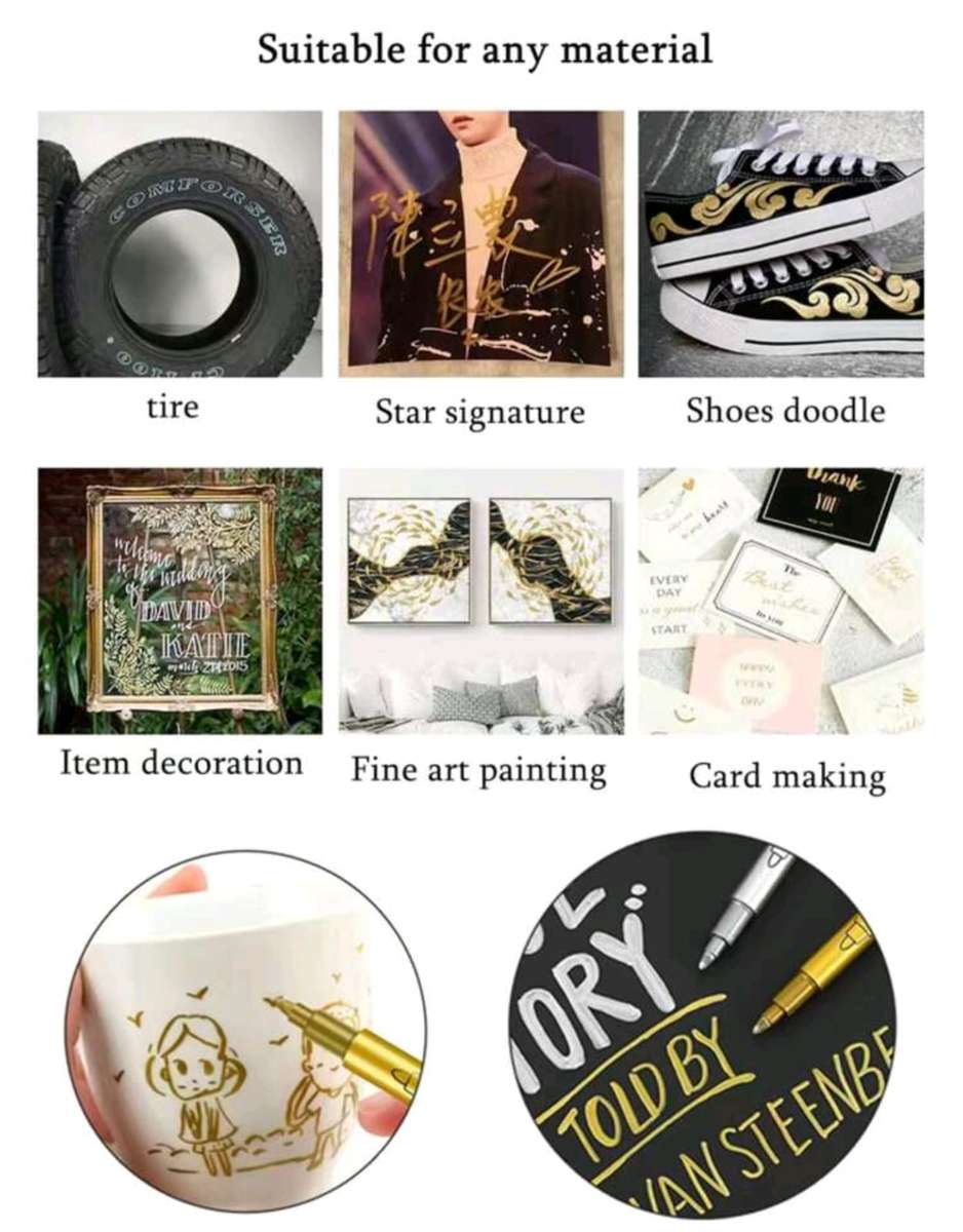 Metalic Silver Marker