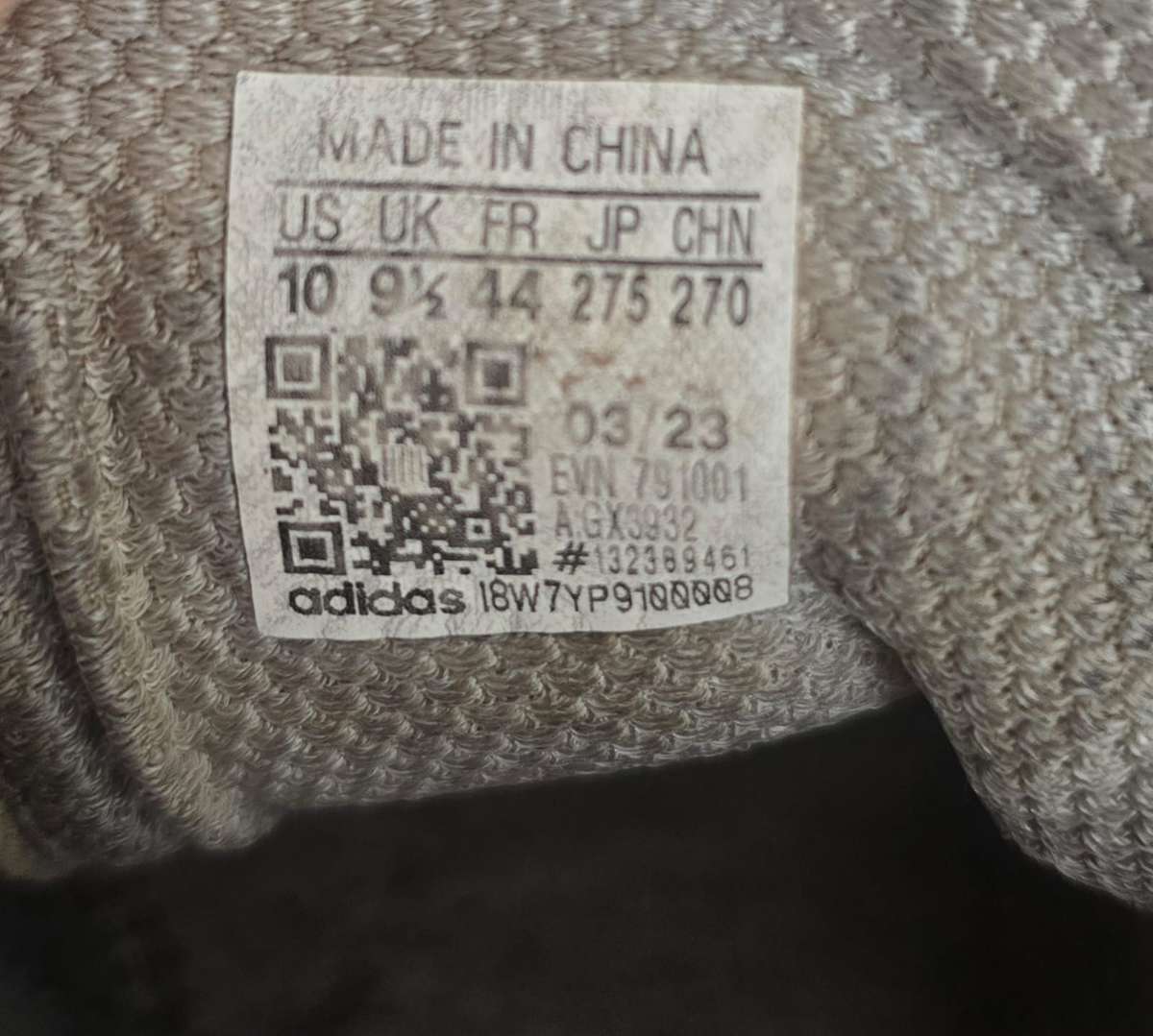 ***GOLF*** ADIDAS Code Chaos Spikeless Golf Shoe (Size 9.5)