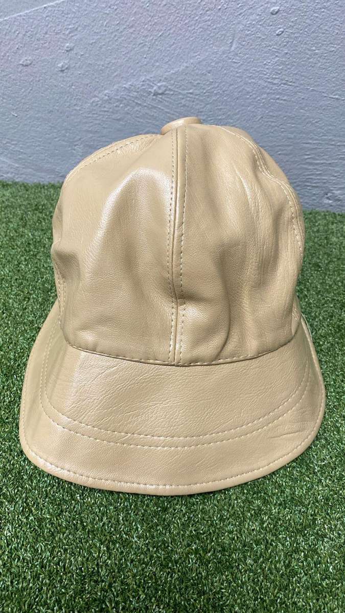 Ladies Synthethic Leather Cap