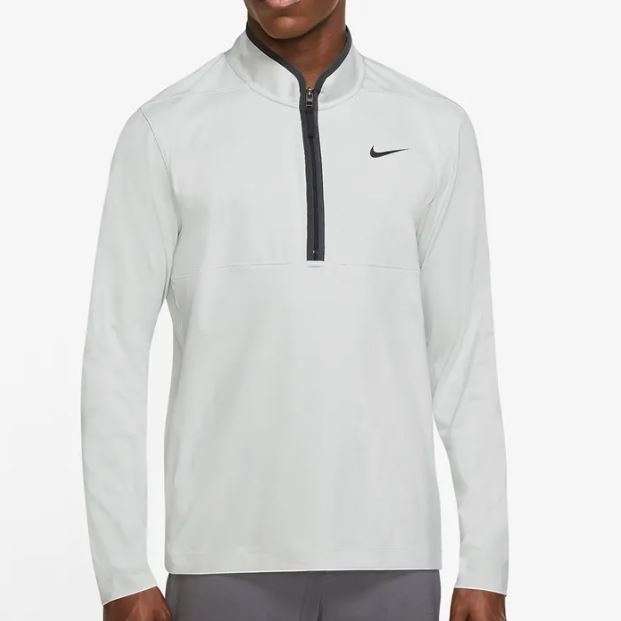 Nike Dri-FIT Victory Half-Zip White Golf Jacket