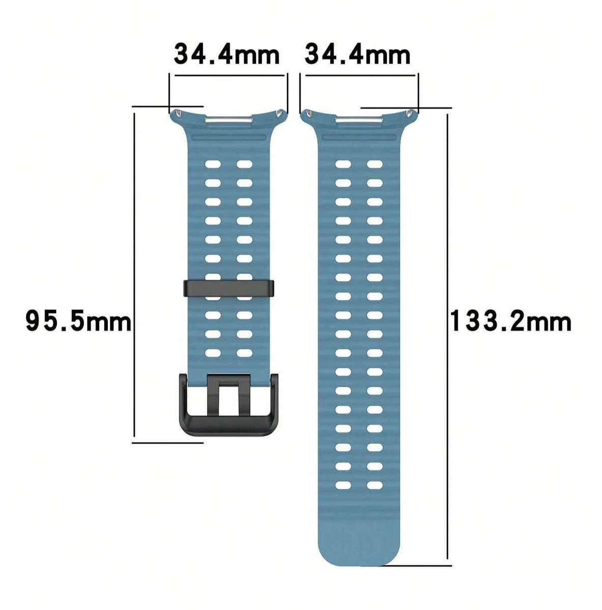 Silicone Strap for Samsung Galaxy Watch 7 Ultra 47mm