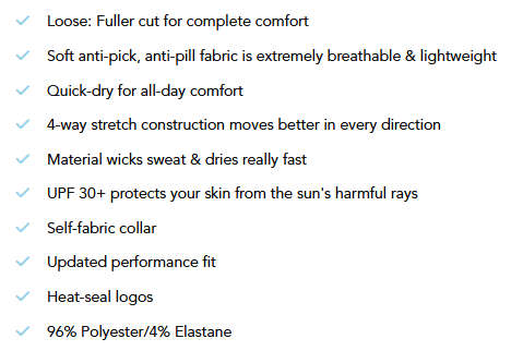 GOLF - Under Armour Mens Playoff Polo (Sky Blue/White) New