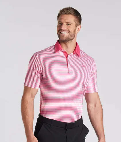 Puma Pure Stripe Golf Polo