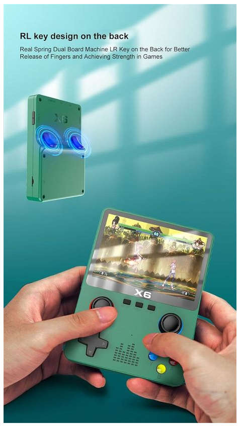 X6 Retro Gaming Console