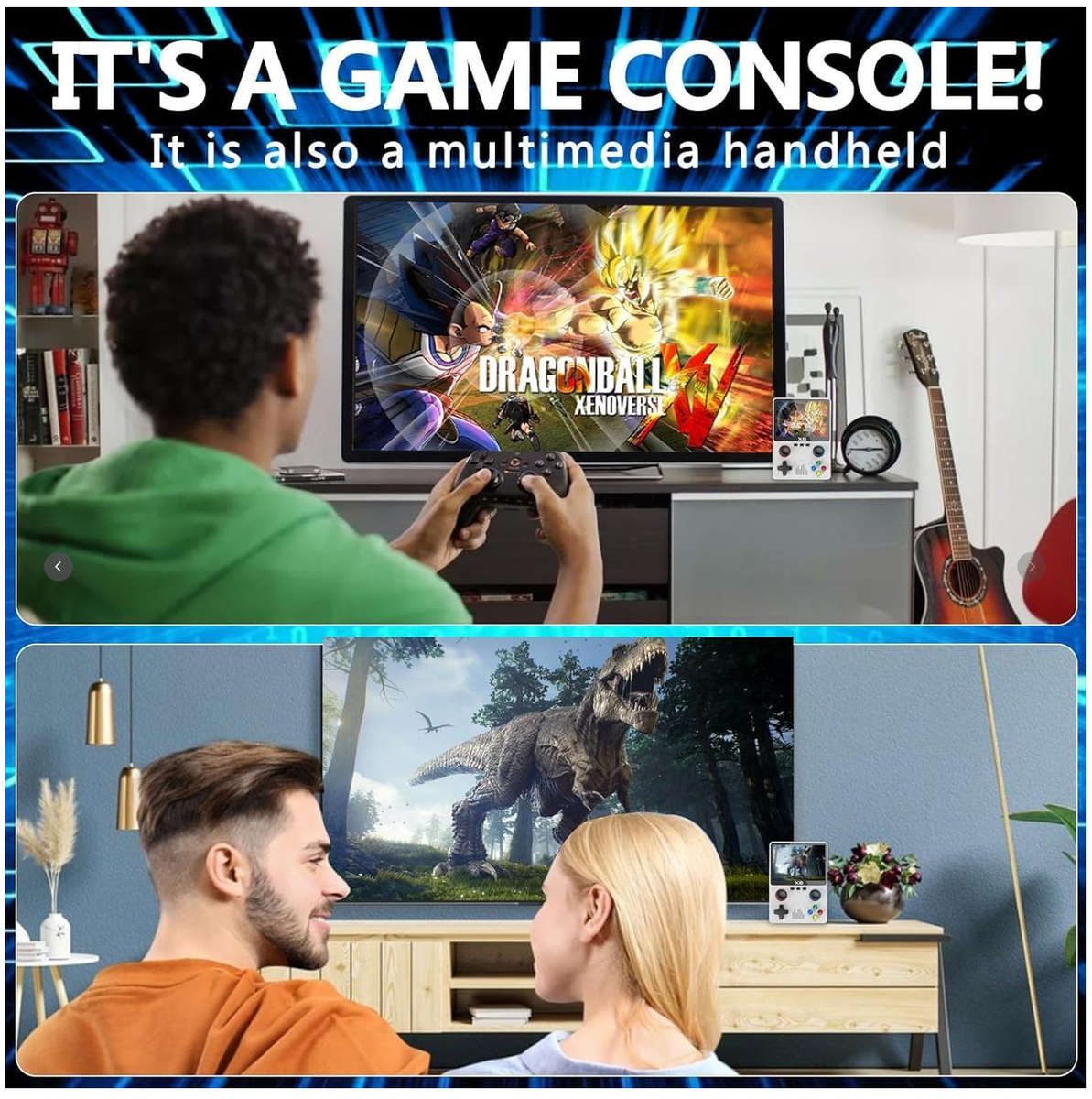 X6 Retro Gaming Console