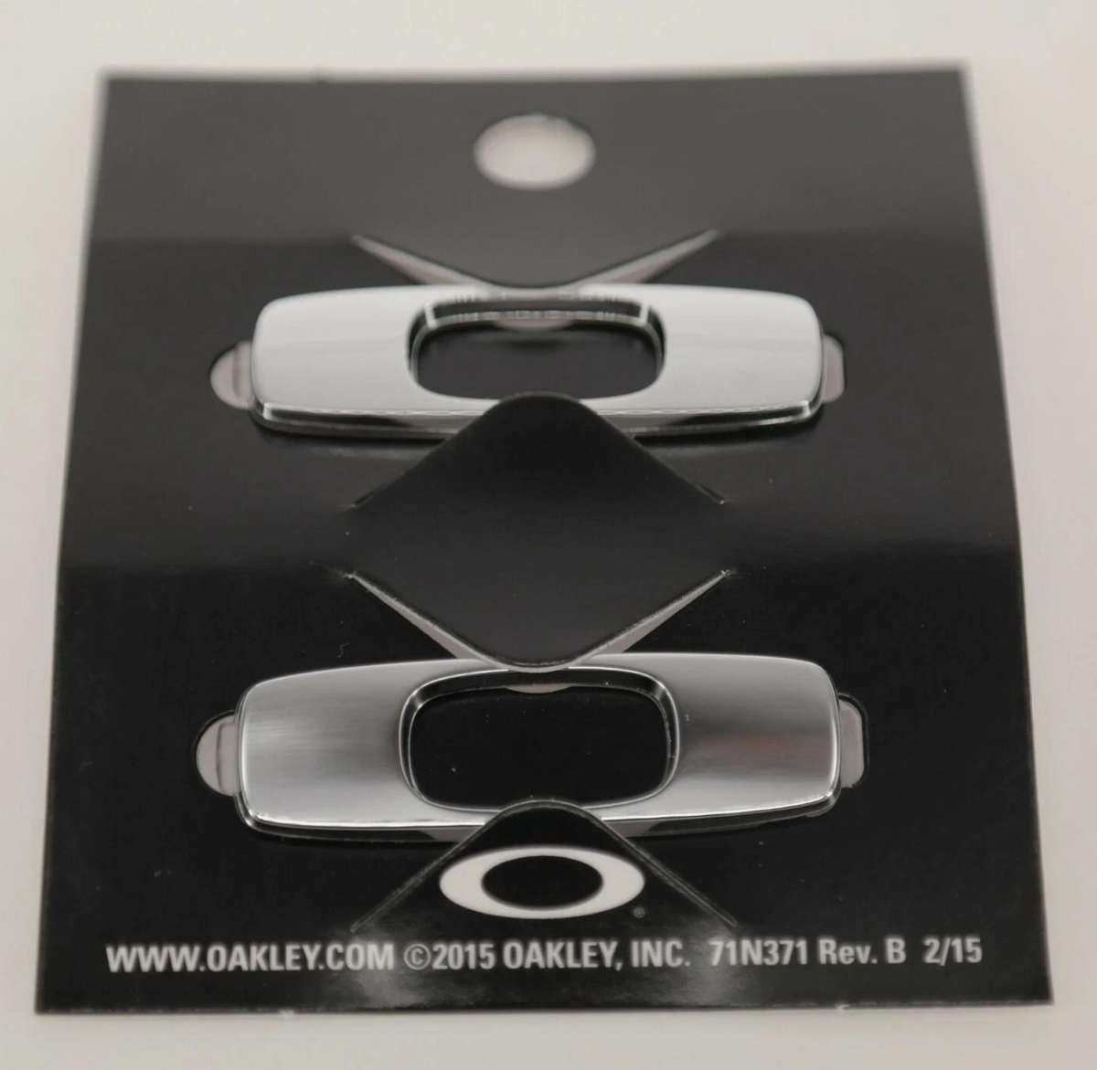 Oakley Batwolf Polished Chrome Interchangeable Icon System