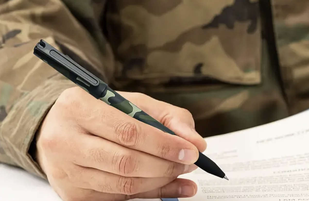 5pcs Camo 0.5mm Ballpoint Pens