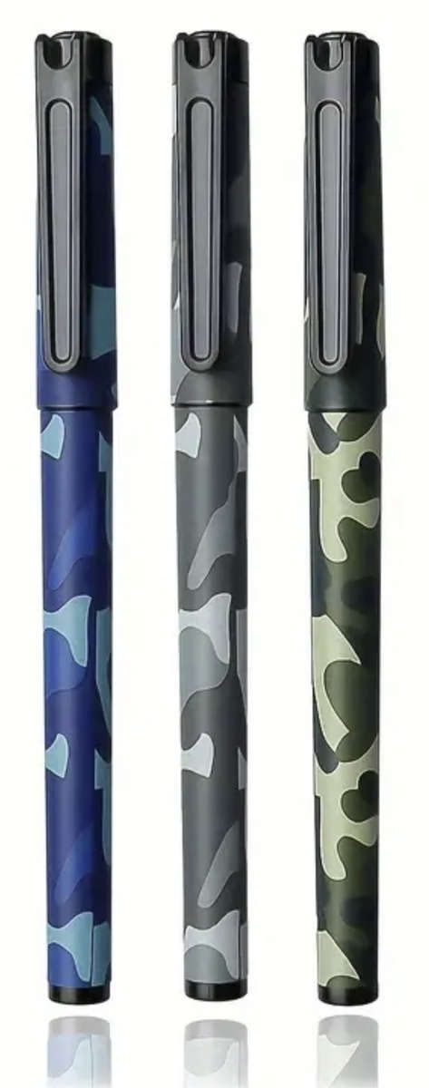 5pcs Camo 0.5mm Ballpoint Pens