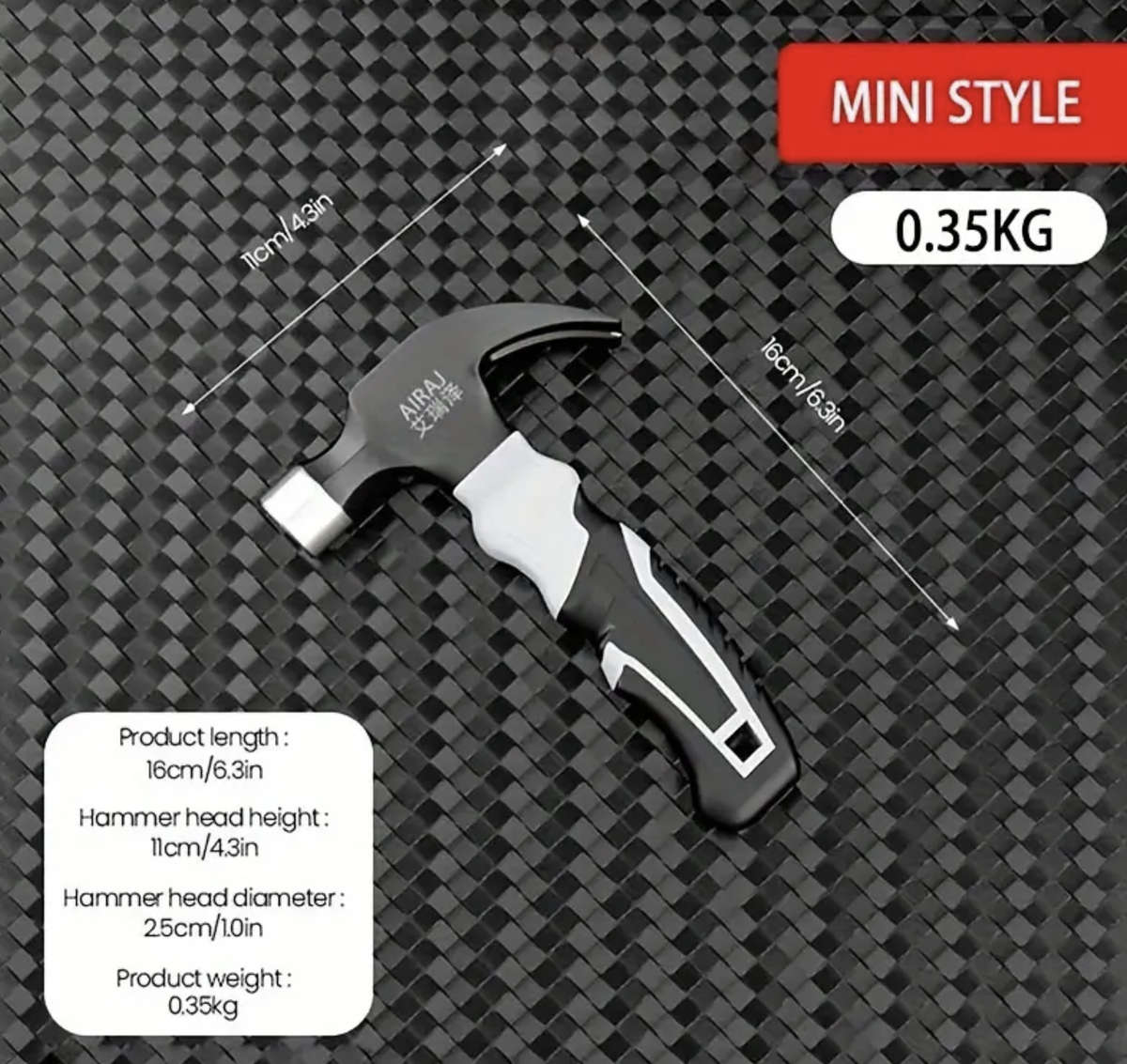 Multifunction Claw Hammer