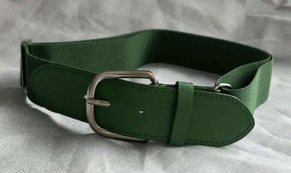 Adjustable Golf Stretch Golf Belt (Green)