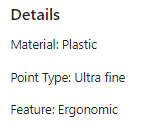 Professional 0.5mm Rollerball Pen