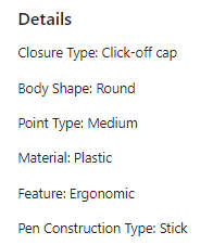 0.7mm Bullet Nib Elegant Pen