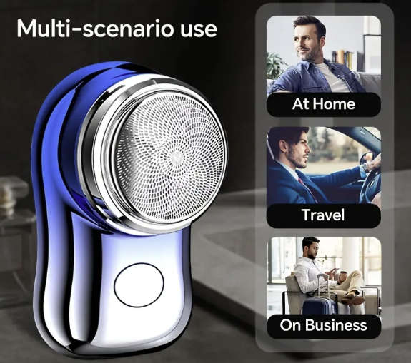 Compact & Portable USB Mini Electric Shaver