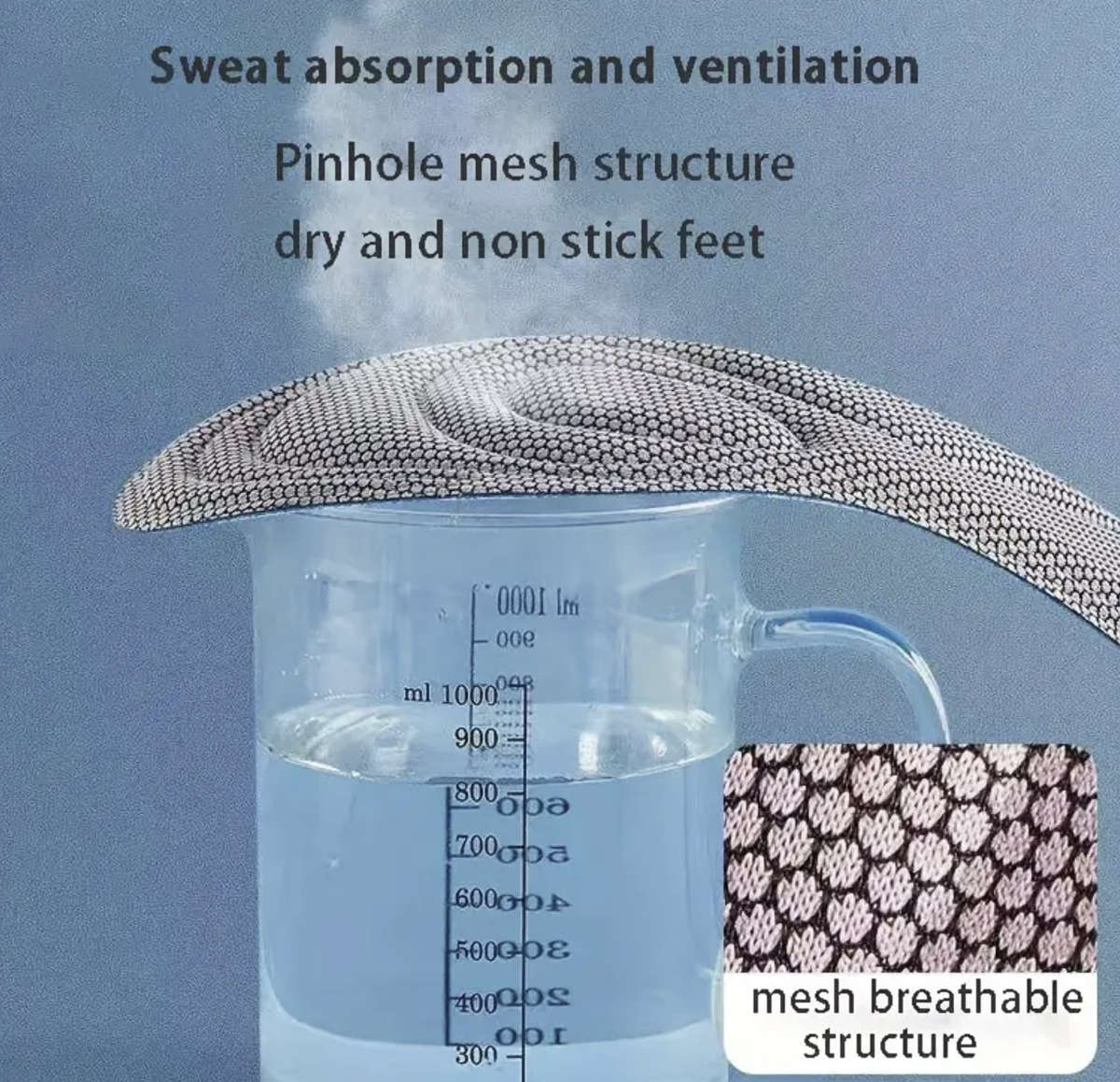 5D Memory Foam Orthopedic Sports Insoles (UNISEX) Size 43 - 44 ***CAN BE CUT TO SIZE***