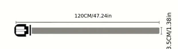 ***GOLF*** Automatic Buckle Canvas Belt - Black