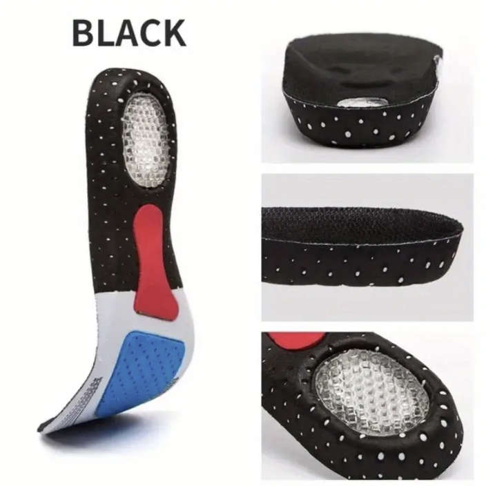 High Density 4D Sponge Gel Insoles (Size 40 - 45)