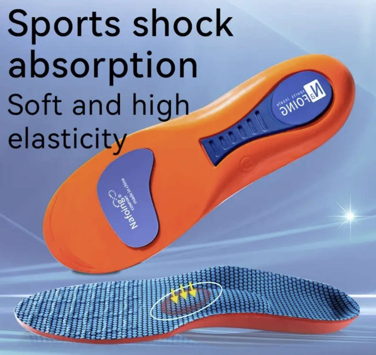 Sports Shock Absorbing Arch Support Insoles