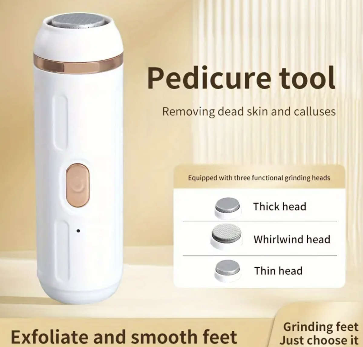 Wireless USB Charging Callus Remover