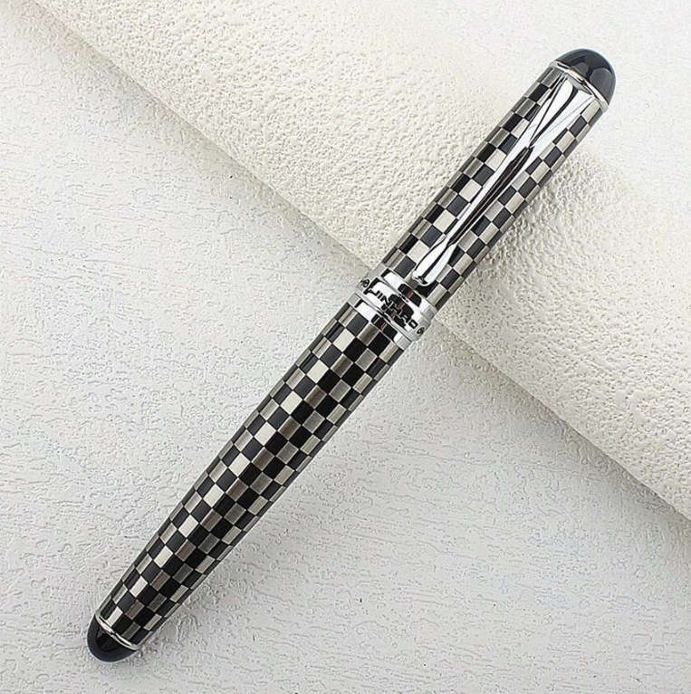 Classic & Trendy Metal Fountain Pen with Steel Nib