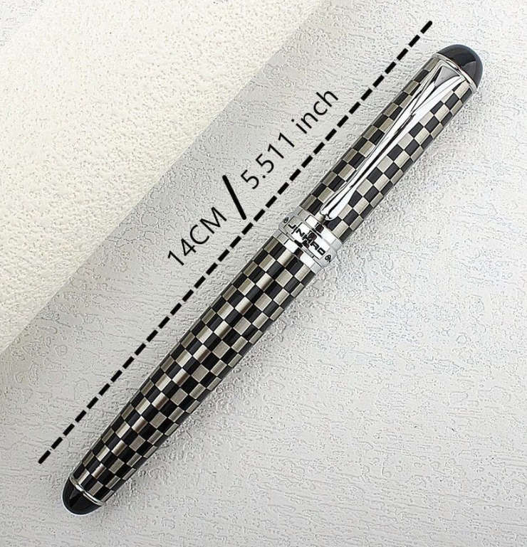 Classic & Trendy Metal Fountain Pen with Steel Nib