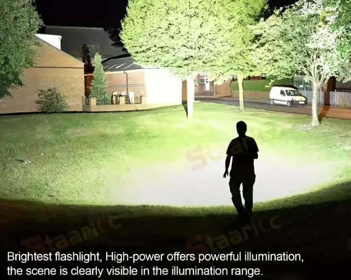 4 Mode 4-LED Rechargable Flashlight