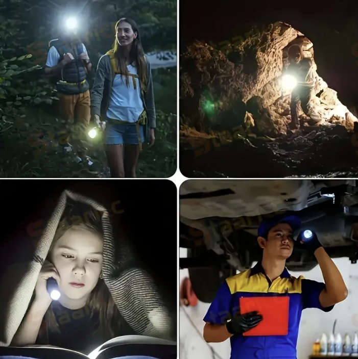 4 Mode 4-LED Rechargable Flashlight