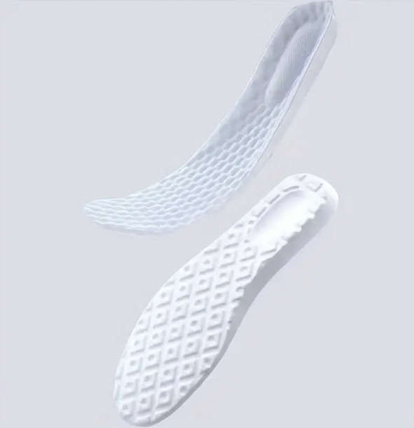4D Sweat Absorbing Breathable Arch Support Orthopedic Sport Insoles