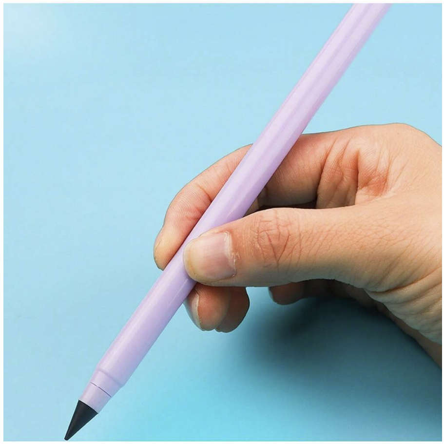 46pcs Colored Eternal Non-Sharpening Pencils With Erasable Lead