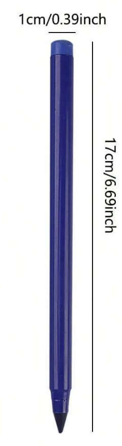 46pcs Colored Eternal Non-Sharpening Pencils With Erasable Lead