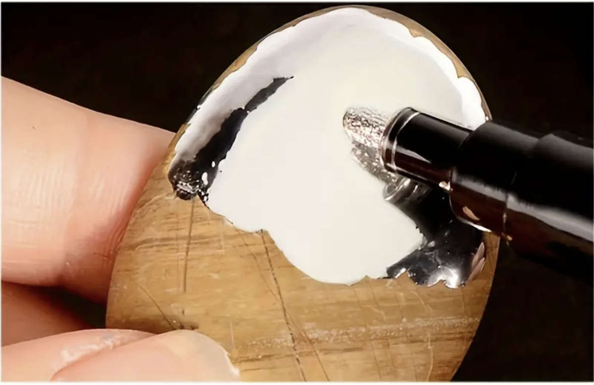 Reflective Mirror Silver Marker Pen