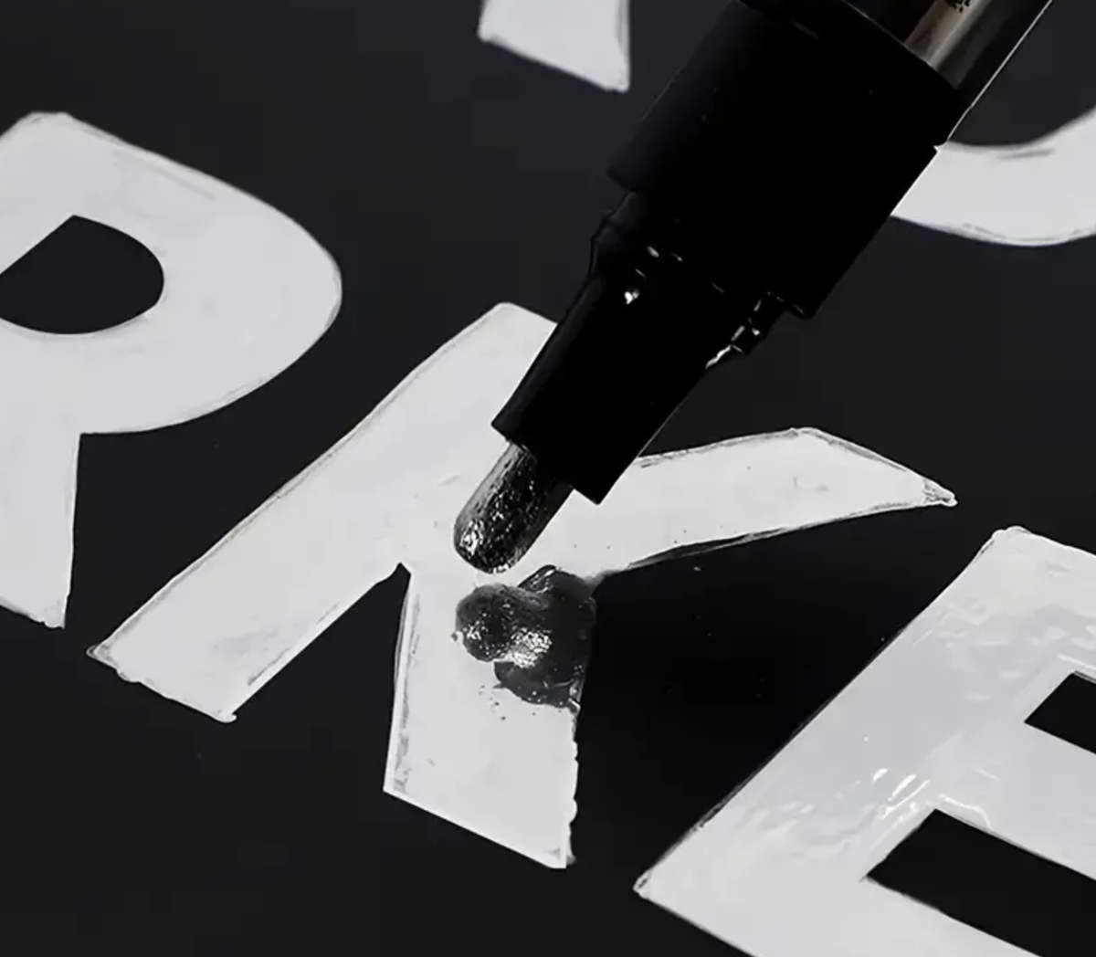 Reflective Mirror Silver Marker Pen