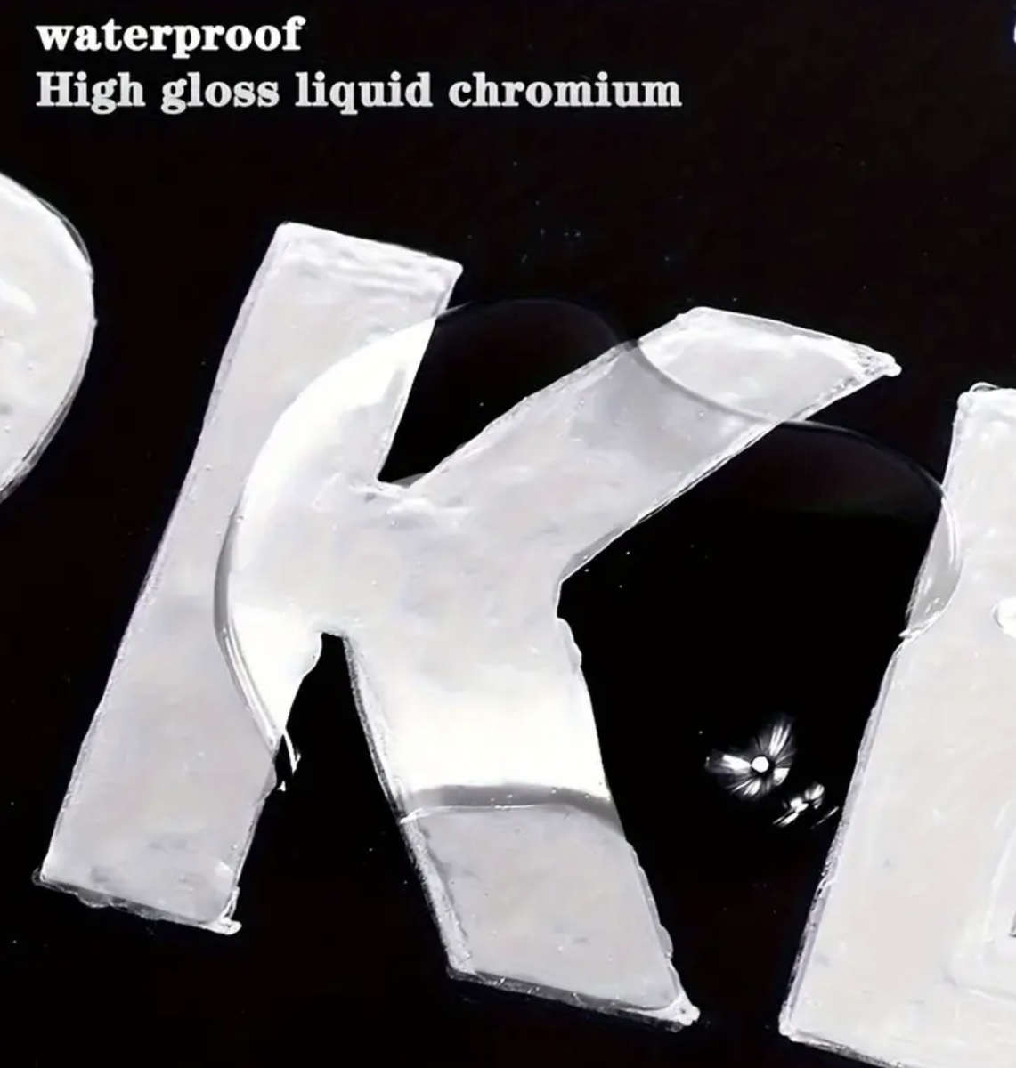 Reflective Mirror Silver Marker Pen