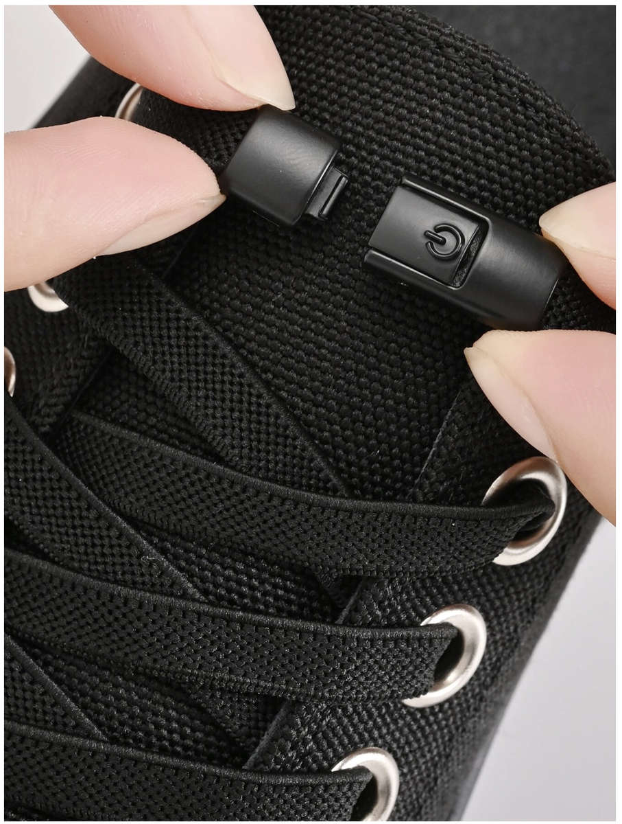 No Tie Shoelace (Black)