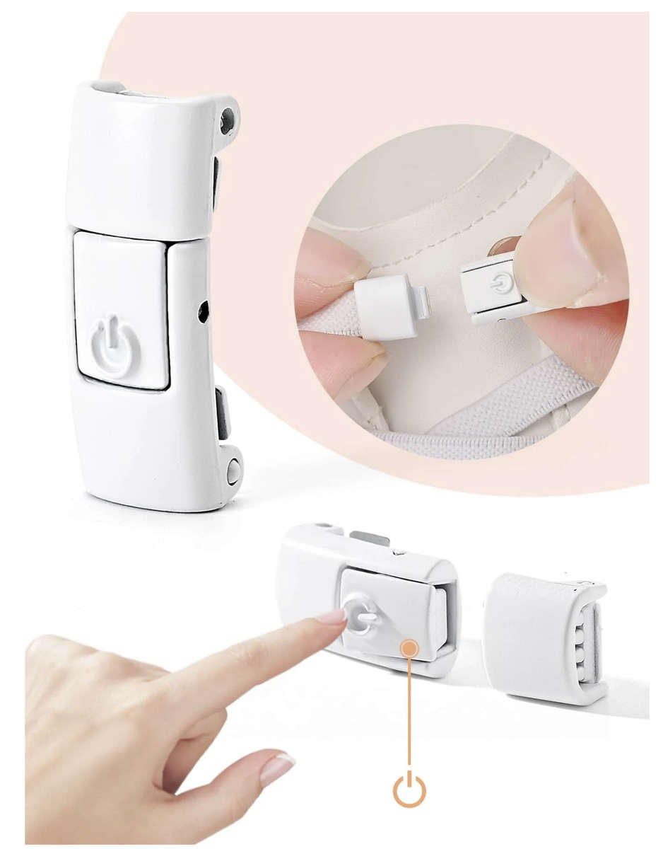 No Tie Shoelace (White)