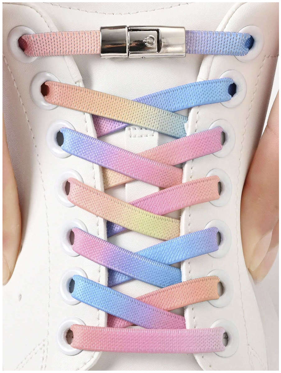 No Tie Shoelace (Pastel Gradient)