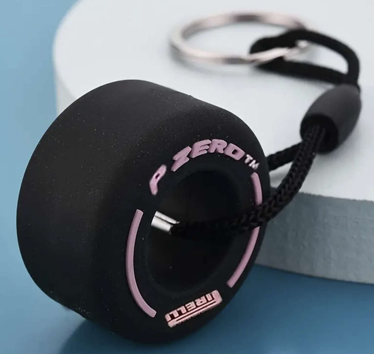 F1 Tyre Keyring (Purple) Limited Edition Colour