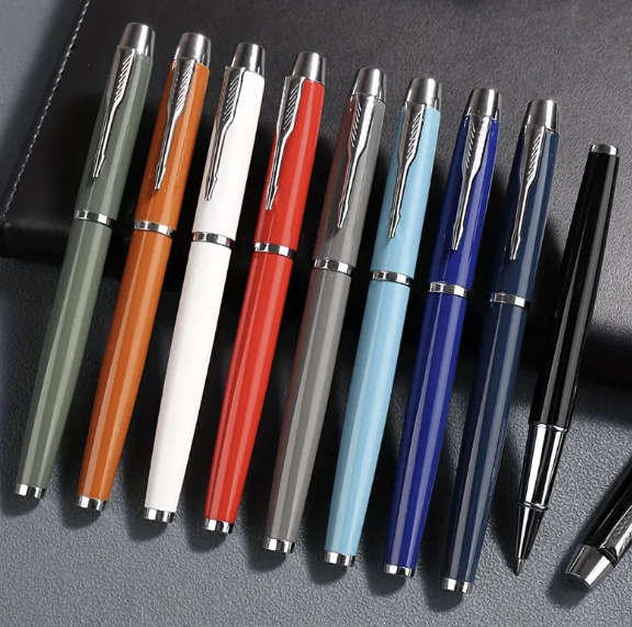 3-Pack Trendy Metal Pens (RED)