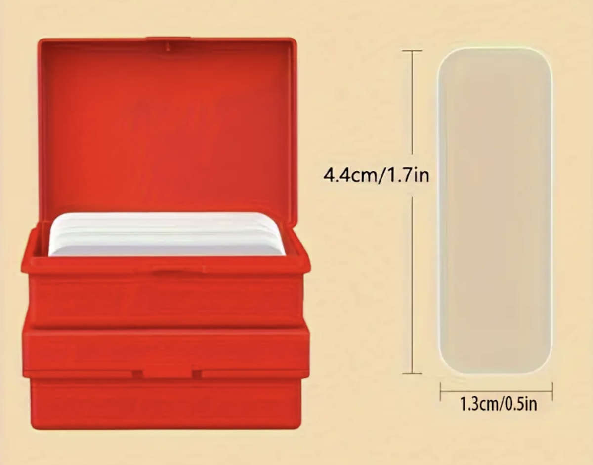 60pcs / 1 Box Multifunctional Double-Sided, Waterproof Nano Tape