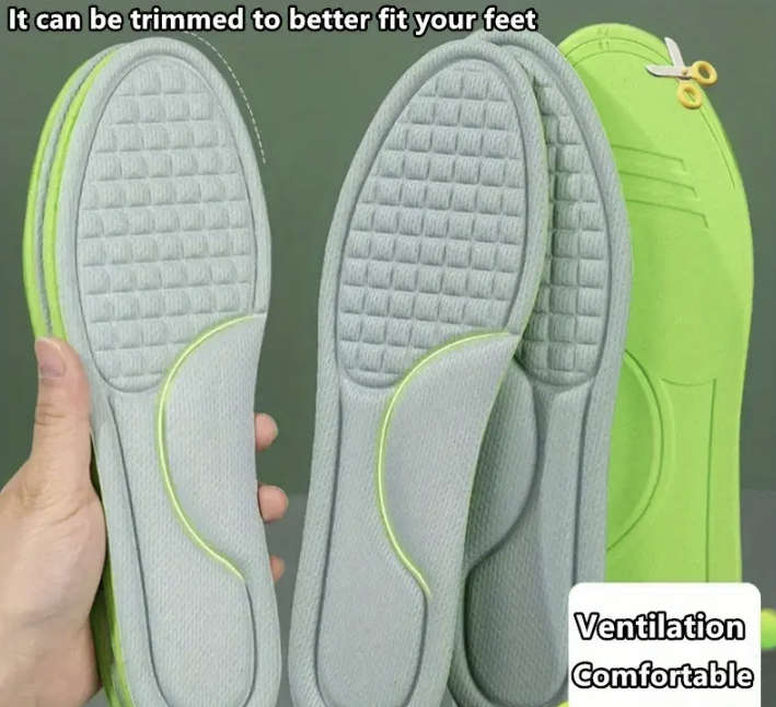 4D Ventilated Massaging Insoles ***Cut to Size***