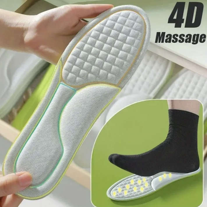 4D Ventilated Massaging Insoles ***Cut to Size***