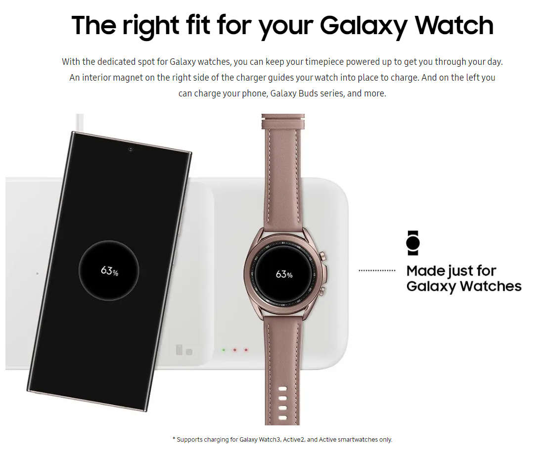 Samsung Wireless Charger Trio Pad