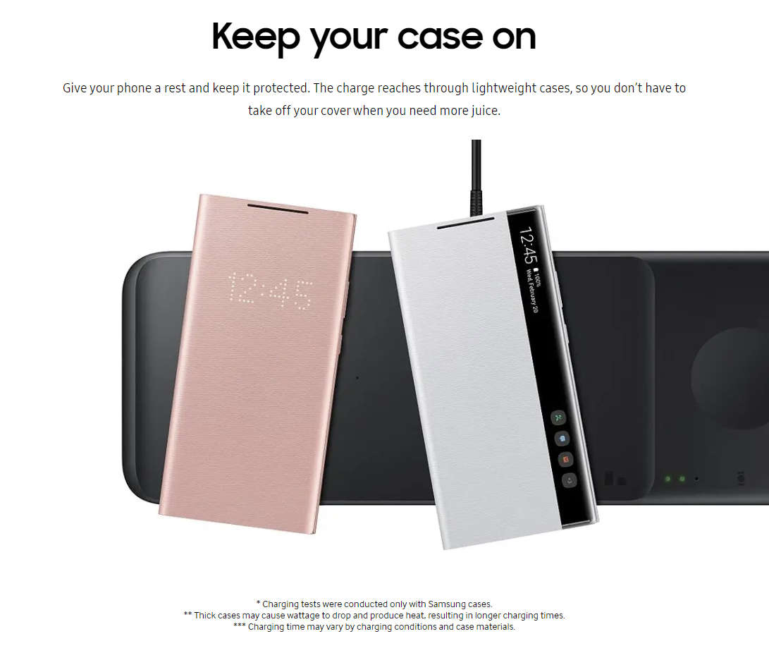 Samsung Wireless Charger Trio Pad