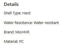 Protective Case for Samsung Galaxy Watch 7 Ultra 47mm (Transparent Silver)