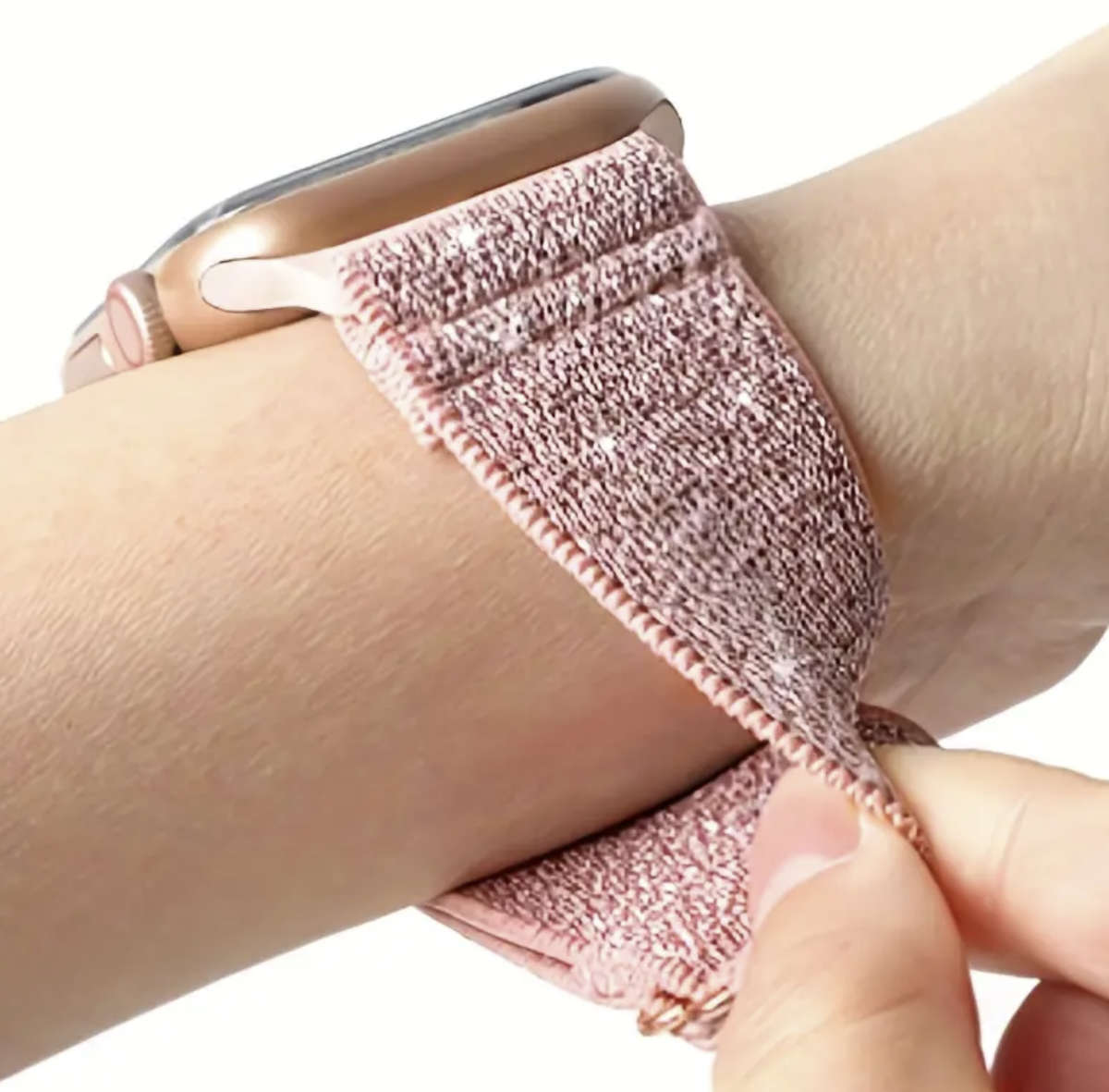 BlingBling Pink Bright Color Strap for Apple iWatch